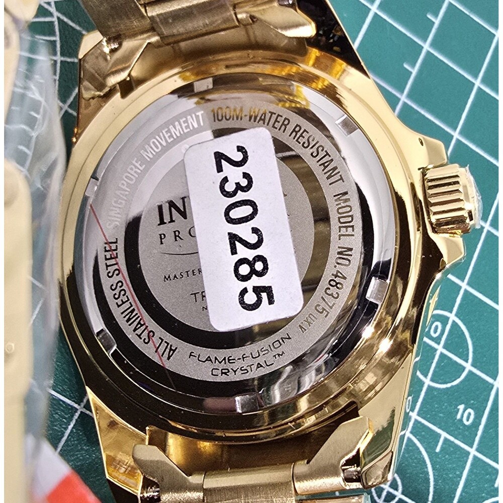 Invicta Pro Diver Men's Watch 43mm Gold 48375 - Picture 6 of 8